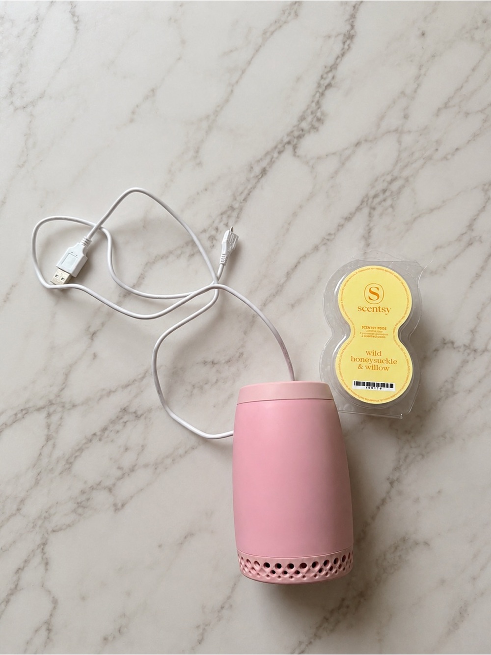 Scentsy Pink USB Portable Mini Diffuser